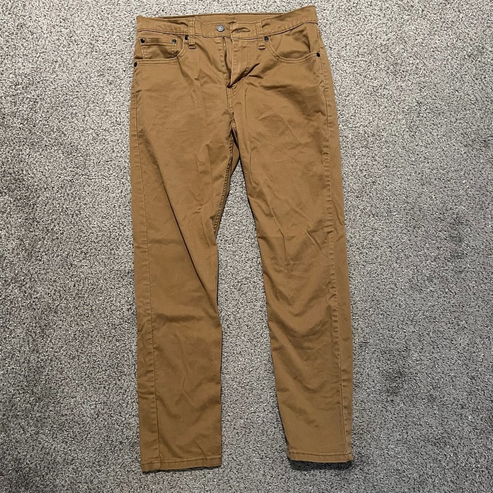 Levi 502 Dark Tan Chinos W30 L32